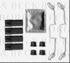 BORG & BECK BBK1496 Accessory Kit, disc brake pads